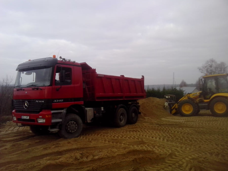 Wywrotka Mercedes Actros 3340 6x6